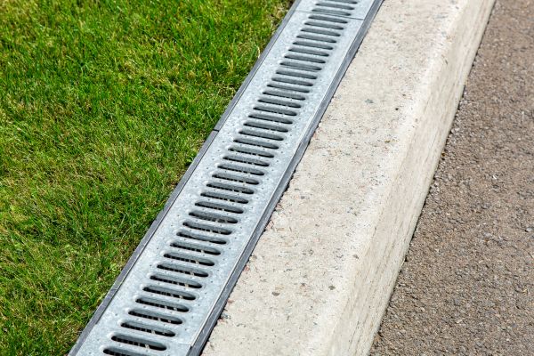 Courtyard Drain Installation in Grand Haven
